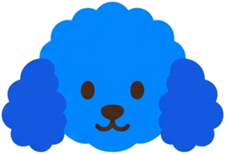 Key frame 03 - blue dog on pink